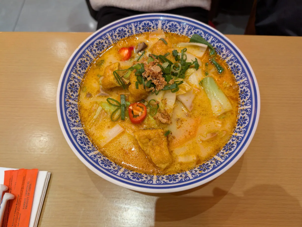 Asian food typical of Lemon Tree
